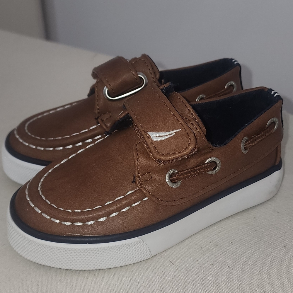 Nautica Leather Toddler Boat Shoes